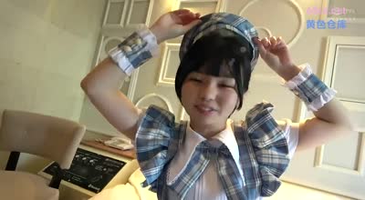 DDHP-037 既婚者オーナーを寝取る淫乱コンカフェ嬢！いつもお給仕してる制服で美尻をハメ抜く中出しセックス！【結夏(19)】